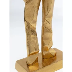 KARE Design Deko & Geschenkartikel-Deko Figur Standing Man Gold 62Cm