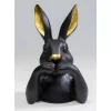 KARE Design Deko & Geschenkartikel-Deko Figur Sweet Rabbit Schwarz 23Cm