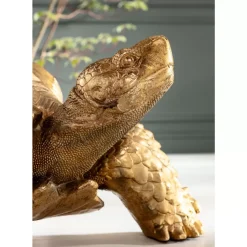 KARE Design Deko & Geschenkartikel-Deko Figur Turtle Gold Gros