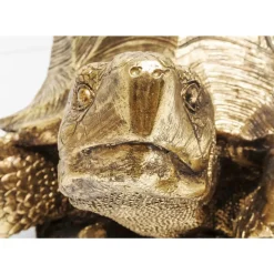 KARE Design Deko & Geschenkartikel-Deko Figur Turtle Gold Gros