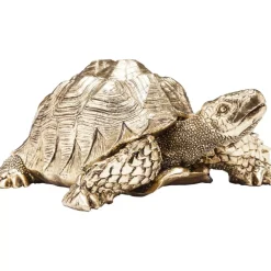 KARE Design Deko & Geschenkartikel-Deko Figur Turtle Gold Klein