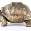 KARE Design Deko & Geschenkartikel-Deko Figur Turtle Gold Medium