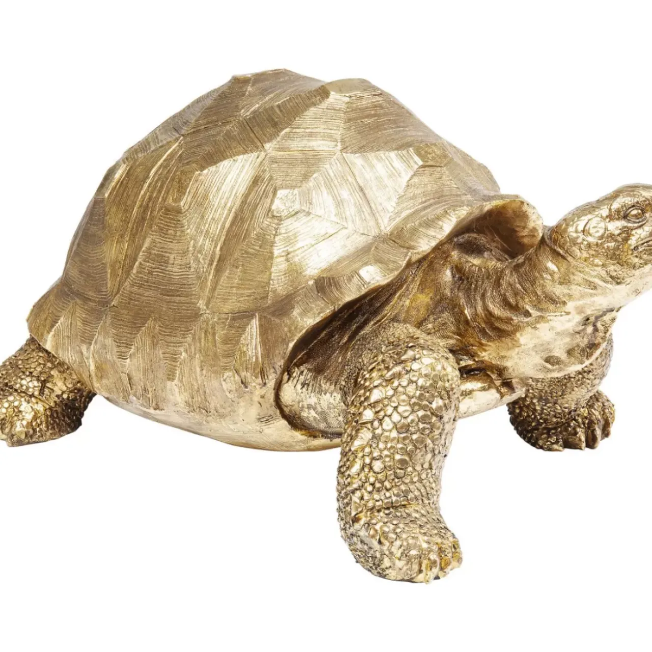 KARE Design Deko & Geschenkartikel-Deko Figur Turtle Gold Medium