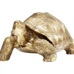 KARE Design Deko & Geschenkartikel-Deko Figur Turtle Gold Medium
