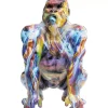 KARE Design Deko & Geschenkartikel-Deko Figur Watching Gorilla Bunt