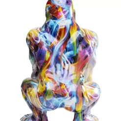 KARE Design Deko & Geschenkartikel-Deko Figur Watching Gorilla Bunt