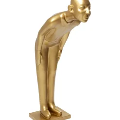 KARE Design Deko & Geschenkartikel-Deko Figur Welcome Guests Gold Xl
