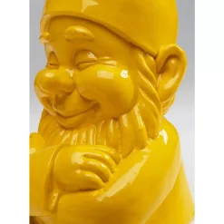 KARE Design Deko & Geschenkartikel-Deko Figur Zwerg Gelb 21Cm