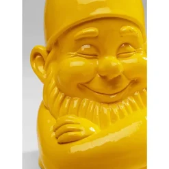 KARE Design Deko & Geschenkartikel-Deko Figur Zwerg Gelb 21Cm