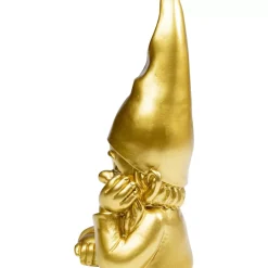 KARE Design Deko & Geschenkartikel-Deko Figur Zwerg Gold 21Cm