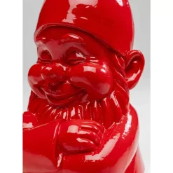 KARE Design Deko & Geschenkartikel-Deko Figur Zwerg Rot 21Cm