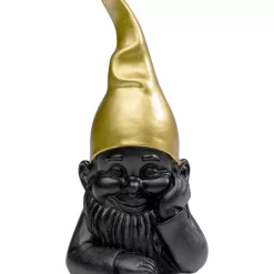 KARE Design Deko & Geschenkartikel-Deko Figur Zwerg Schwarz 21Cm