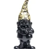 KARE Design Deko & Geschenkartikel-Deko Figur Zwerg Standing Schwarz Gold 46Cm