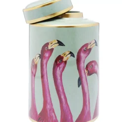 KARE Design Deko & Geschenkartikel-Deko Gefas Flamingos 29Cm