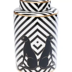 KARE Design Deko & Geschenkartikel-Deko Gefas Panther 25Cm