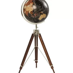 KARE Design Deko & Geschenkartikel-Deko Globus Earth Schwarz