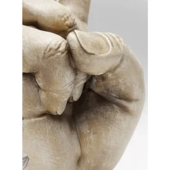 KARE Design Deko & Geschenkartikel-Deko Hand Victory Tattoo Eye 36Cm