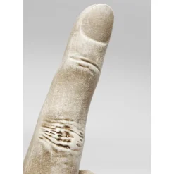 KARE Design Deko & Geschenkartikel-Deko Hand Victory Tattoo Eye 36Cm