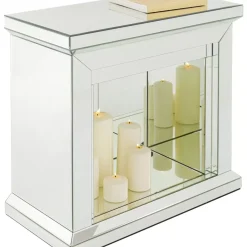 KARE Design Kleinmöbel & Sonstiges-Deko Kamin Crystal 71X70Cm