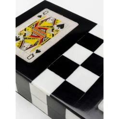 KARE Design Deko & Geschenkartikel-Deko Karten Box Gamble (4/Tlg.)