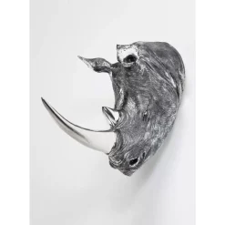 KARE Design Bilder-Deko Kopf Rhino Antique