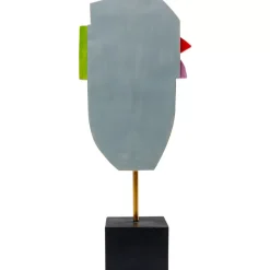 KARE Design Deko & Geschenkartikel-Deko Objekt Abstract Face Multicolour 52Cm