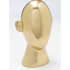 KARE Design Deko & Geschenkartikel-Deko Objekt Abstract Face Gold 28Cm