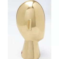 KARE Design Deko & Geschenkartikel-Deko Objekt Abstract Face Gold 28Cm