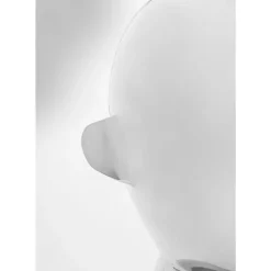 KARE Design Deko & Geschenkartikel-Deko Objekt Abstract Face Silber 22Cm