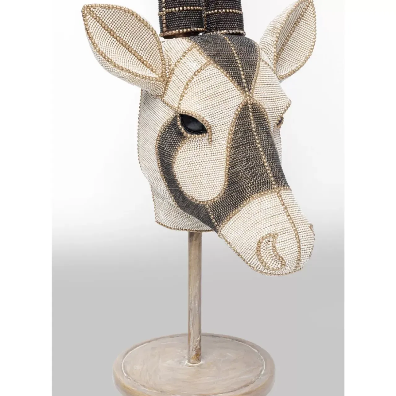 KARE Design Deko & Geschenkartikel-Deko Objekt Antelope Head Pearls 124