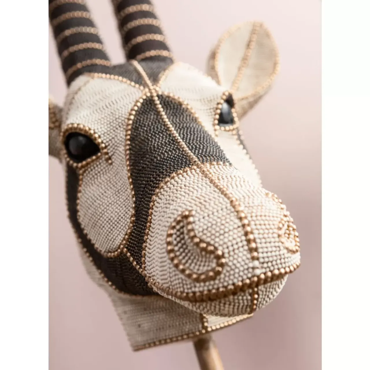 KARE Design Deko & Geschenkartikel-Deko Objekt Antelope Head Pearls 124