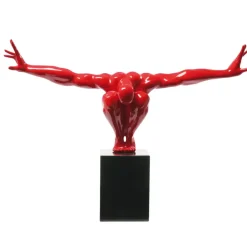 KARE Design Deko & Geschenkartikel-Deko Objekt Athlet Rot