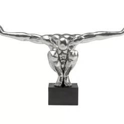 KARE Design Deko & Geschenkartikel-Deko Objekt Athlete Xl Silber