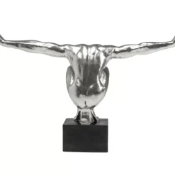 KARE Design Deko & Geschenkartikel-Deko Objekt Athlete Xl Silber
