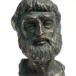 KARE Design Deko & Geschenkartikel-Deko Objekt Bearded Man Grau 11Cm