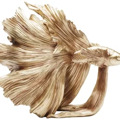 KARE Design Deko & Geschenkartikel-Deko Objekt Betta Fish Gold Klein