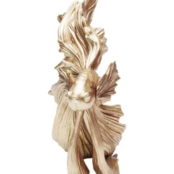 KARE Design Deko & Geschenkartikel-Deko Objekt Betta Fish Gold Klein