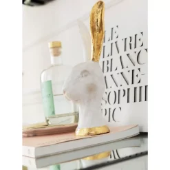 KARE Design Deko & Geschenkartikel-Deko Objekt Bunny Gold 30Cm