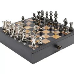 KARE Design Sonstiges & Zubehör Accessoires-Deko Objekt Chess Antique 36X33Cm