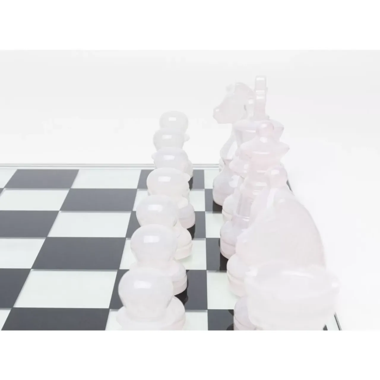 KARE Design Sonstiges & Zubehör Accessoires-Deko Objekt Chess Transparent 60X60Cm