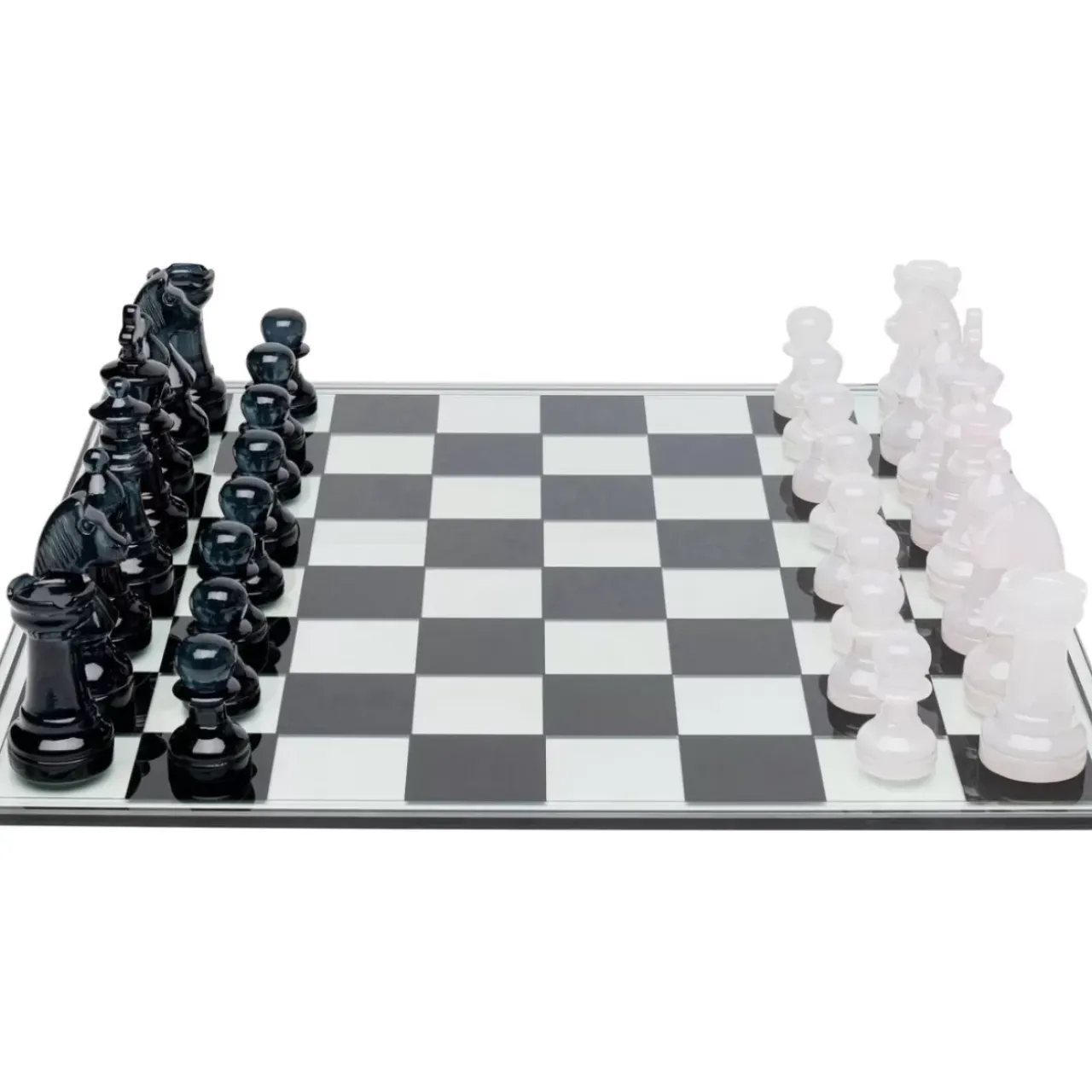 KARE Design Sonstiges & Zubehör Accessoires-Deko Objekt Chess Transparent 60X60Cm