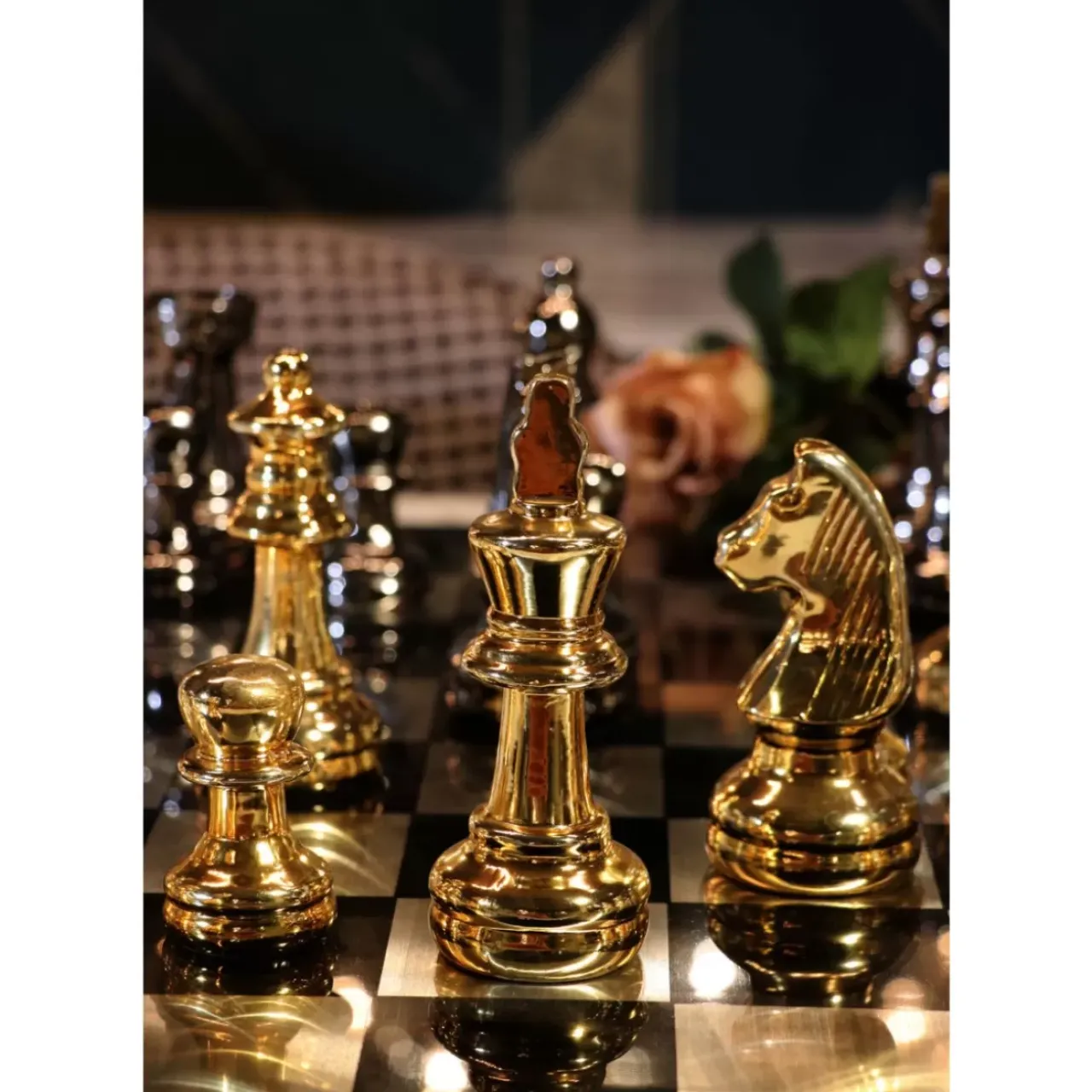 KARE Design Sonstiges & Zubehör Accessoires-Deko Objekt Chess 60X60