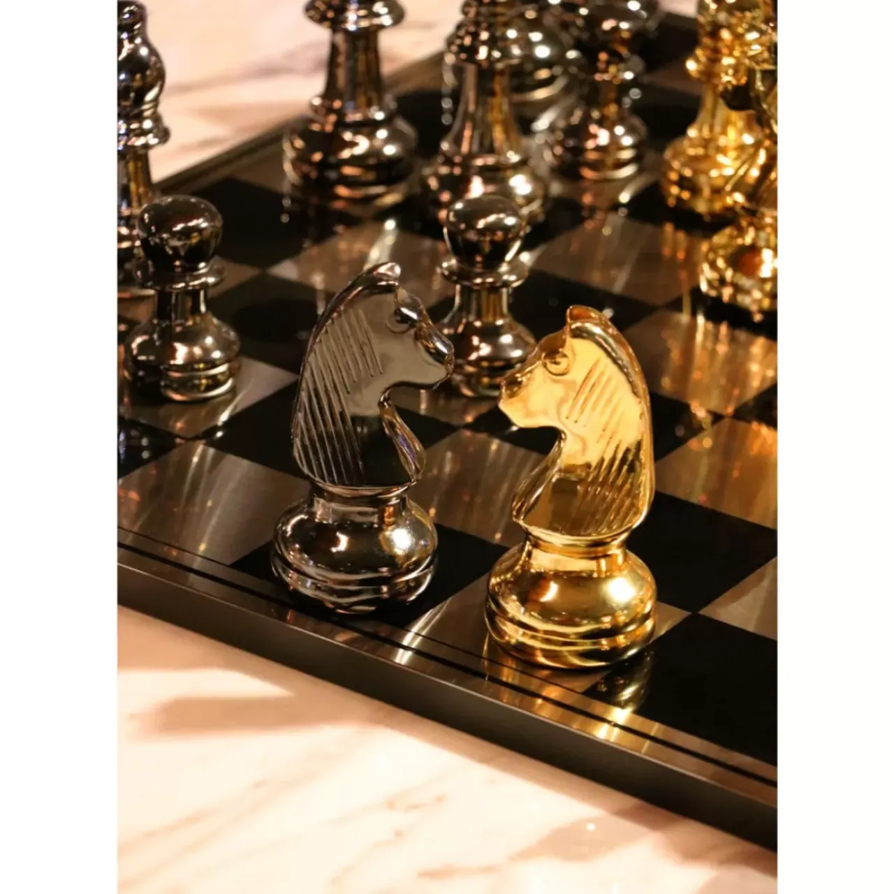 KARE Design Sonstiges & Zubehör Accessoires-Deko Objekt Chess 60X60