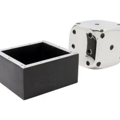 KARE Design Sonstiges & Zubehör Accessoires-Deko Objekt Dice Silber 10X10Cm