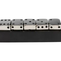 KARE Design Sonstiges & Zubehör Accessoires-Deko Objekt Dices Silber 20X6Cm
