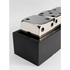 KARE Design Sonstiges & Zubehör Accessoires-Deko Objekt Dices Silber 20X6Cm