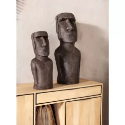 KARE Design Deko & Geschenkartikel-Deko Objekt Easter Island 80Cm