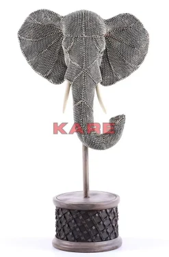 KARE Design Deko & Geschenkartikel-Deko Objekt Elephant Head Pearls 49Cm