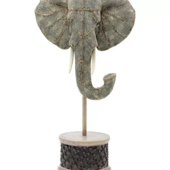 KARE Design Deko & Geschenkartikel-Deko Objekt Elephant Head Pearls 49Cm