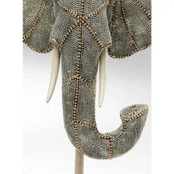 KARE Design Deko & Geschenkartikel-Deko Objekt Elephant Head Pearls 49Cm